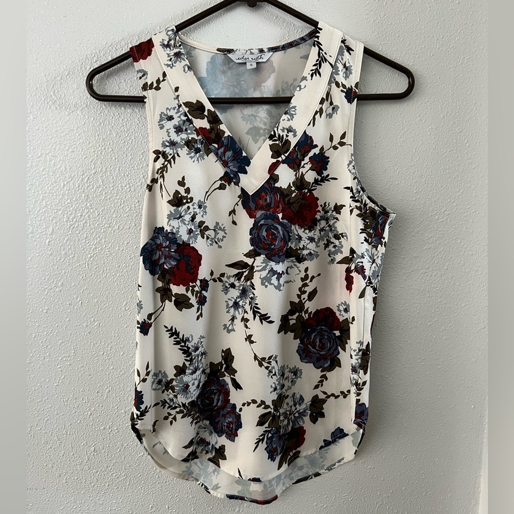 Eden Ruth Floral Tank